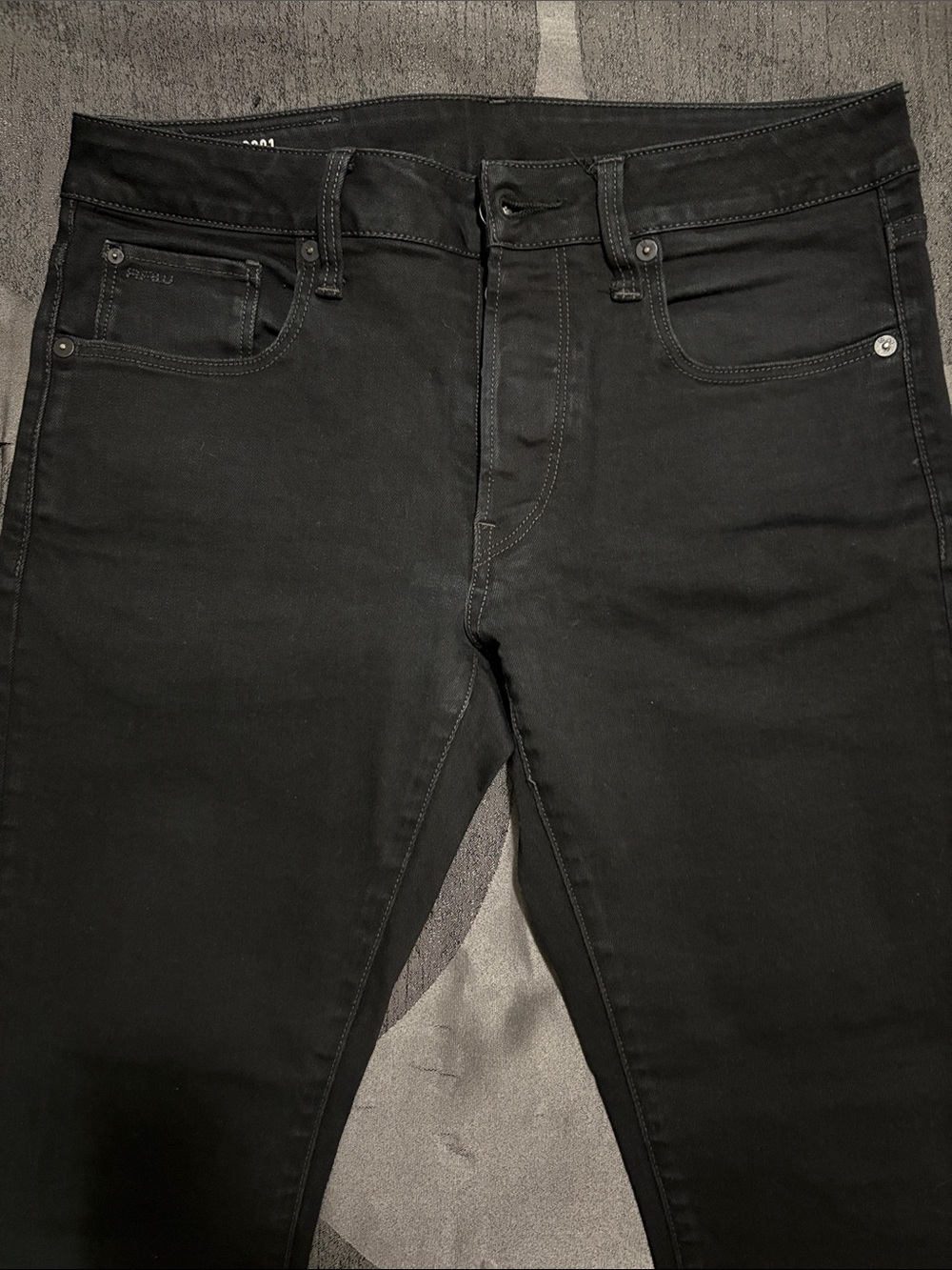 G-Star 3301 Slim Black Men’s Jeans